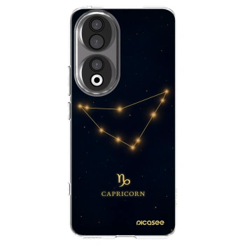 Picasee silikonový průhledný obal pro Honor 90 5G - CAPRICORN