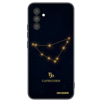 Picasee silikonový černý obal pro Samsung Galaxy A04s A047F - CAPRICORN