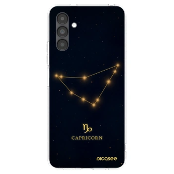 Picasee silikonový průhledný obal pro Samsung Galaxy A04s A047F - CAPRICORN