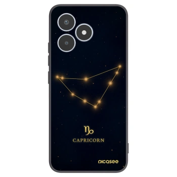 Picasee silikonový černý obal pro Realme C53 - CAPRICORN