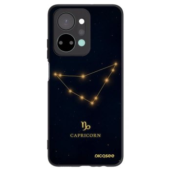 Picasee silikonový černý obal pro Honor X7a - CAPRICORN