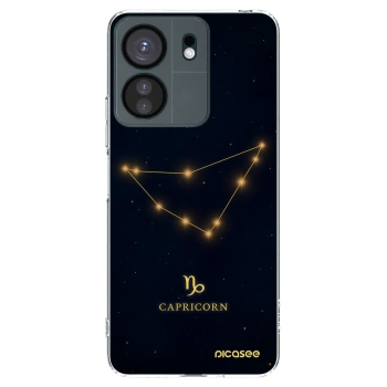 Picasee silikonový průhledný obal pro Xiaomi Redmi 13C 4G - CAPRICORN