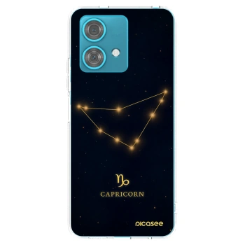 Picasee silikonový průhledný obal pro Motorola Edge 40 Neo - CAPRICORN