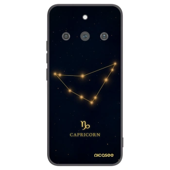 Picasee silikonový černý obal pro Realme 11 Pro+ - CAPRICORN