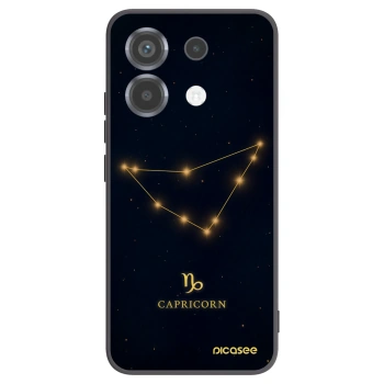 Picasee silikonový černý obal pro Xiaomi Poco X6 - CAPRICORN