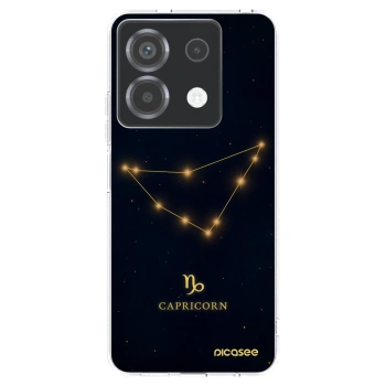 Picasee silikonový průhledný obal pro Xiaomi Poco X6 - CAPRICORN