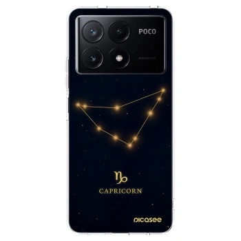 Picasee silikonový průhledný obal pro Xiaomi Poco X6 Pro - CAPRICORN