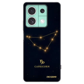 Picasee silikonový černý obal pro Xiaomi Redmi Note 13 5G - CAPRICORN