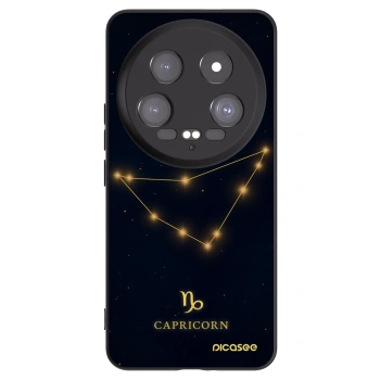 Picasee silikonový černý obal pro Xiaomi 14 Ultra - CAPRICORN