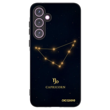 Picasee silikonový černý obal pro Samsung Galaxy A35 5G A356B - CAPRICORN