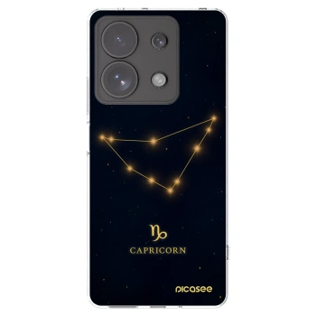 Picasee silikonový průhledný obal pro Xiaomi Redmi Note 13 Pro 4G - CAPRICORN