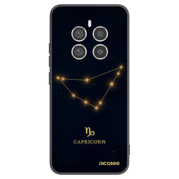 Picasee silikonový černý obal pro Realme 12 Pro 5G - CAPRICORN
