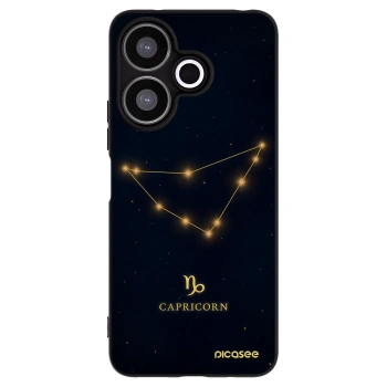 Picasee silikonový černý obal pro Xiaomi Redmi 13 4G - CAPRICORN