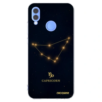 Picasee silikonový průhledný obal pro Honor 10 Lite - CAPRICORN