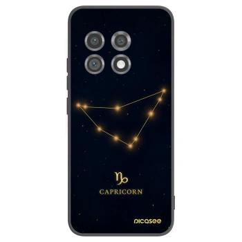 Picasee silikonový černý obal pro OnePlus 11 5G - CAPRICORN