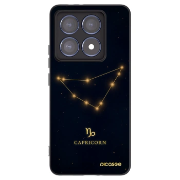 Picasee silikonový černý obal pro Xiaomi 14T Pro - CAPRICORN