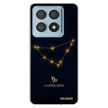 Picasee silikonový průhledný obal pro Xiaomi 14T Pro - CAPRICORN