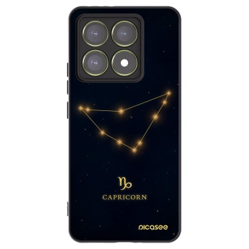 Picasee silikonový černý obal pro Xiaomi 14T - CAPRICORN