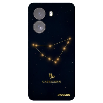 Picasee silikonový černý obal pro Xiaomi Poco X7 - CAPRICORN