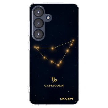 Picasee silikonový průhledný obal pro Samsung Galaxy S25 5G - CAPRICORN