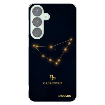 Picasee silikonový průhledný obal pro Samsung Galaxy S25+ 5G - CAPRICORN