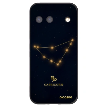 Picasee silikonový černý obal pro Google Pixel 9 - CAPRICORN