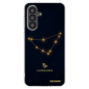 Picasee silikonový průhledný obal pro Samsung Galaxy A56 5G A566B - CAPRICORN