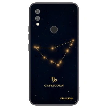 Picasee silikonový černý obal pro Xiaomi Redmi Note 7 - CAPRICORN