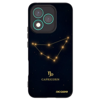 Picasee silikonový černý obal pro Honor 400 Lite 5G - CAPRICORN