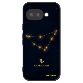 Picasee silikonový černý obal pro Google Pixel 9a - CAPRICORN