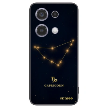 Picasee silikonový černý obal pro Xiaomi Redmi Note 14S - CAPRICORN