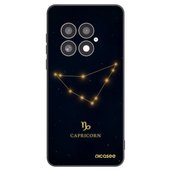 Picasee silikonový černý obal pro OnePlus 13 5G - CAPRICORN