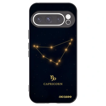 Picasee silikonový černý obal pro Google Pixel 9 Pro XL - CAPRICORN