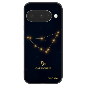 Picasee silikonový černý obal pro Google Pixel 10 - CAPRICORN