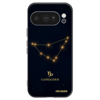 Picasee silikonový černý obal pro Google Pixel 10 Pro - CAPRICORN