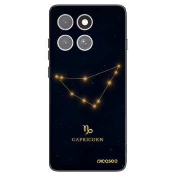Picasee silikonový černý obal pro Motorola Edge 60 Fusion - CAPRICORN