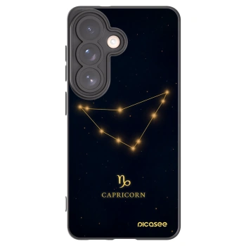 Picasee silikonový černý obal pro Samsung Galaxy S26 - CAPRICORN
