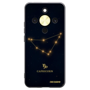Picasee silikonový černý obal pro Honor Magic8 Lite 5G - CAPRICORN