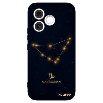Picasee silikonový černý obal pro Honor 600 Lite - CAPRICORN