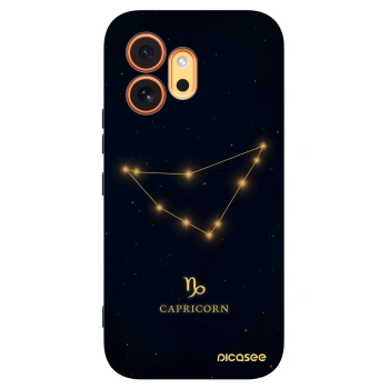 Picasee silikonový černý obal pro Honor 600 - CAPRICORN