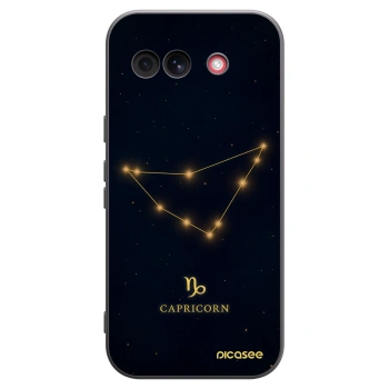 Picasee silikonový černý obal pro Google Pixel 10a - CAPRICORN