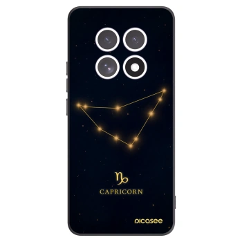 Picasee silikonový černý obal pro Xiaomi Redmi Note 15 5G - CAPRICORN