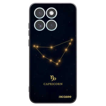 Picasee silikonový černý obal pro Motorola Edge 70 Fusion - CAPRICORN