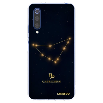 Picasee silikonový průhledný obal pro Xiaomi Mi 9 SE - CAPRICORN