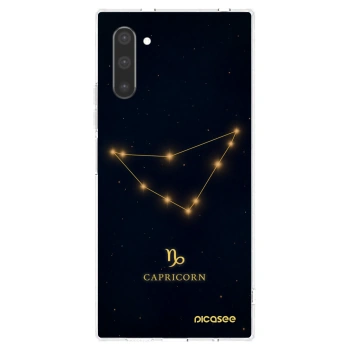 Picasee silikonový průhledný obal pro Samsung Galaxy Note 10 N970F - CAPRICORN