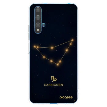 Picasee silikonový průhledný obal pro Huawei Nova 5T - CAPRICORN