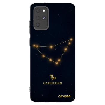 Picasee silikonový průhledný obal pro Samsung Galaxy S20+ G985F - CAPRICORN