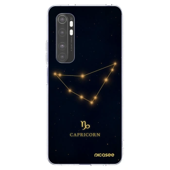 Picasee silikonový průhledný obal pro Xiaomi Mi Note 10 Lite - CAPRICORN