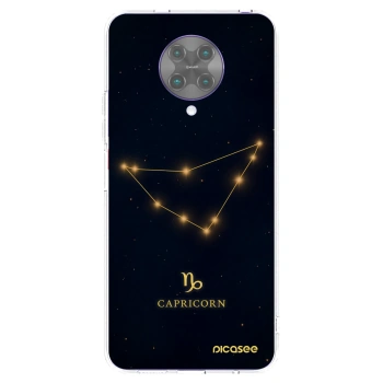 Picasee silikonový průhledný obal pro Xiaomi Poco F2 Pro - CAPRICORN