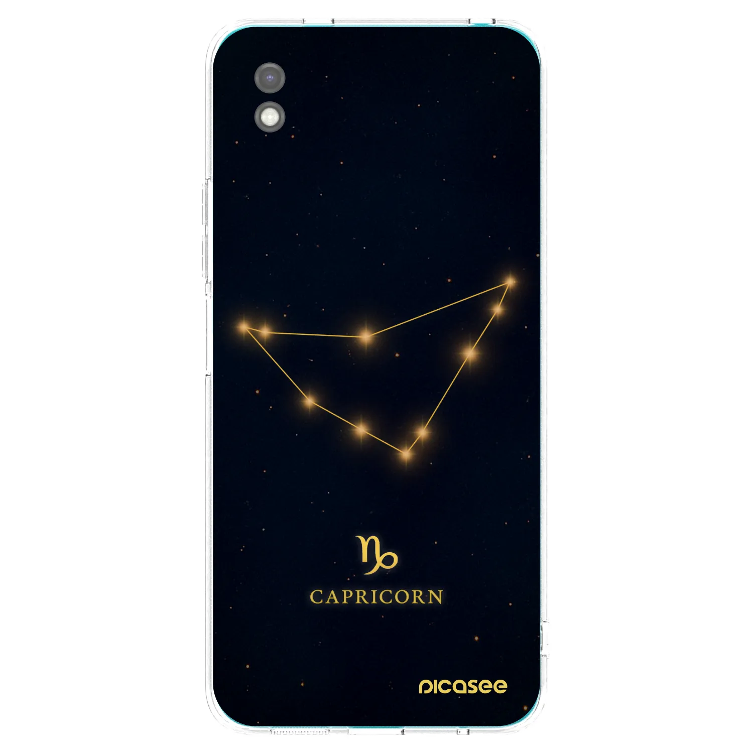 Picasee silikonový černý obal pro Xiaomi Redmi 9A - CAPRICORN